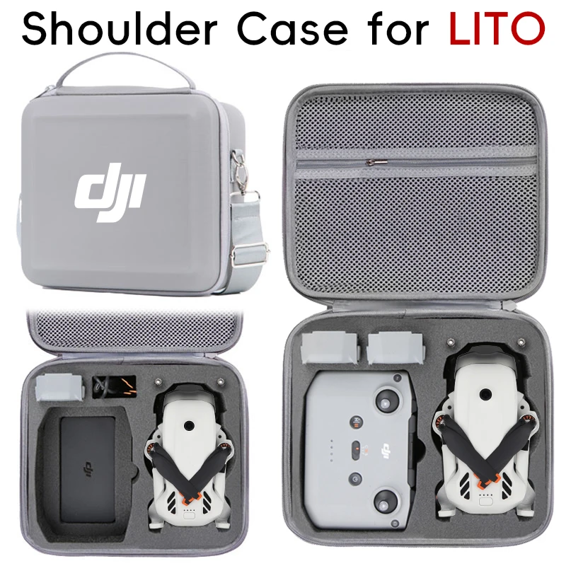 DJI Lito 가방 방수 핸드백 휴대용 고품질 EVA 박스 배터리 드론 RC-N3 RC 2 액세서리