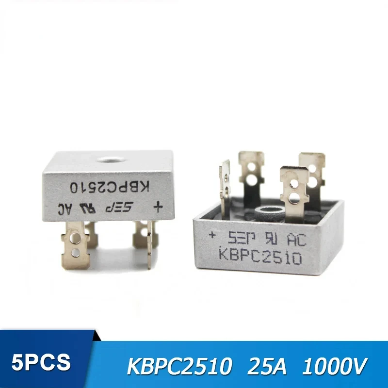 Diode Bridge Rectifier 5PCS KBPC5010 KBPC1010 KBPC1510 KBPC2510 KBPC3510
