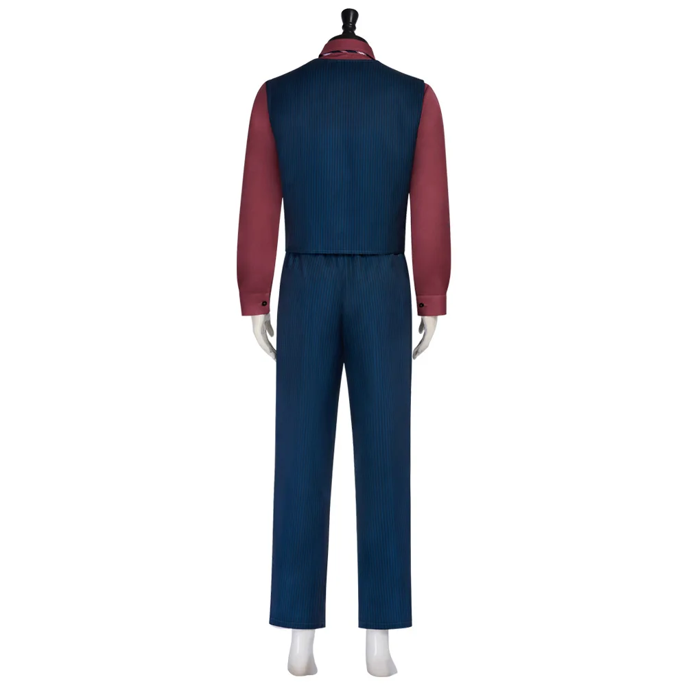 Finley | Rose Red Suit Costume Cosplay 26 Generic Rose-Themed Suit Costume for Men (Unofficial)