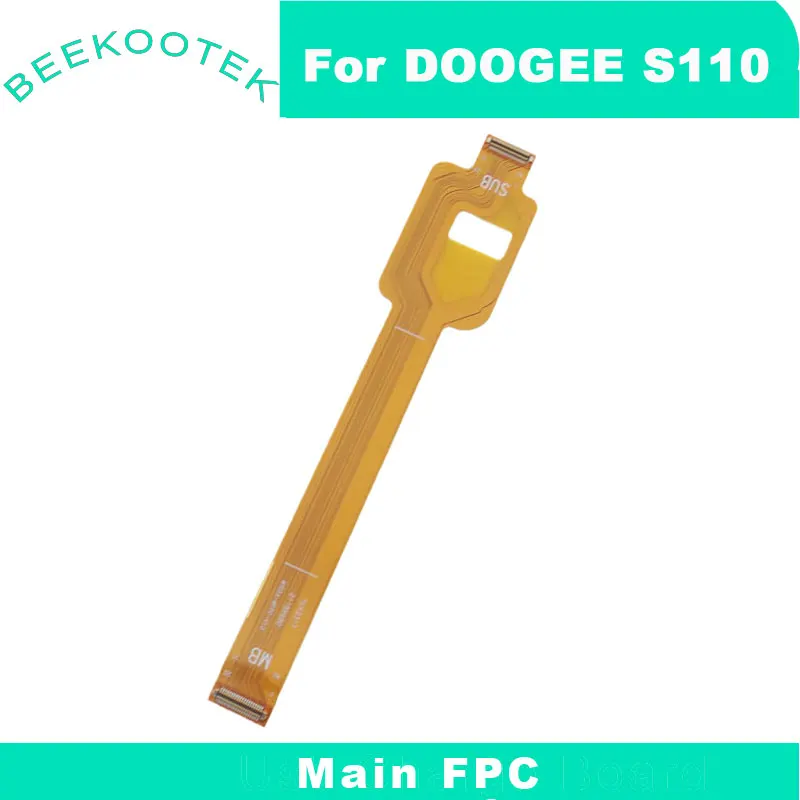 Nuovo Originale Doogee S110 Main Fpc Mainboard Flex Cable Fpc Cavo Di Ricarica Usb Accessori Fpc Per Doogee S110 Smart Phone