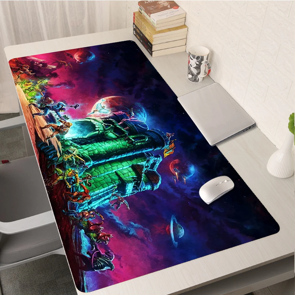 

He Man Masters Of Universe Xxl Gaming Mouse Pad Anime Pc Accessories Game Mousepad Mats Computer Mat Company Desk Accessory Cute