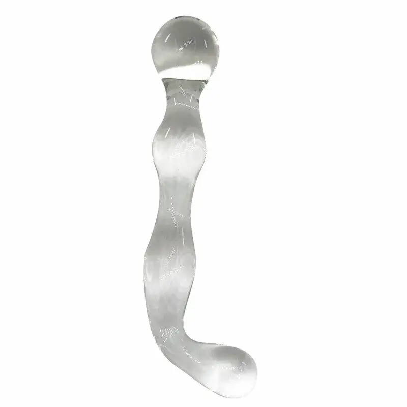 Glass Anal Dildo Prostate Massager Crystal Butt Plug For Women_voghion.com