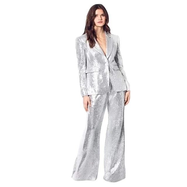 High Quality Newest Style 2024 Designer Runway Two Piece Set Women's Single  Button Lace Sequins Suit - China Junyu Clothing and High Quality Suit price  | Made-in-China.com