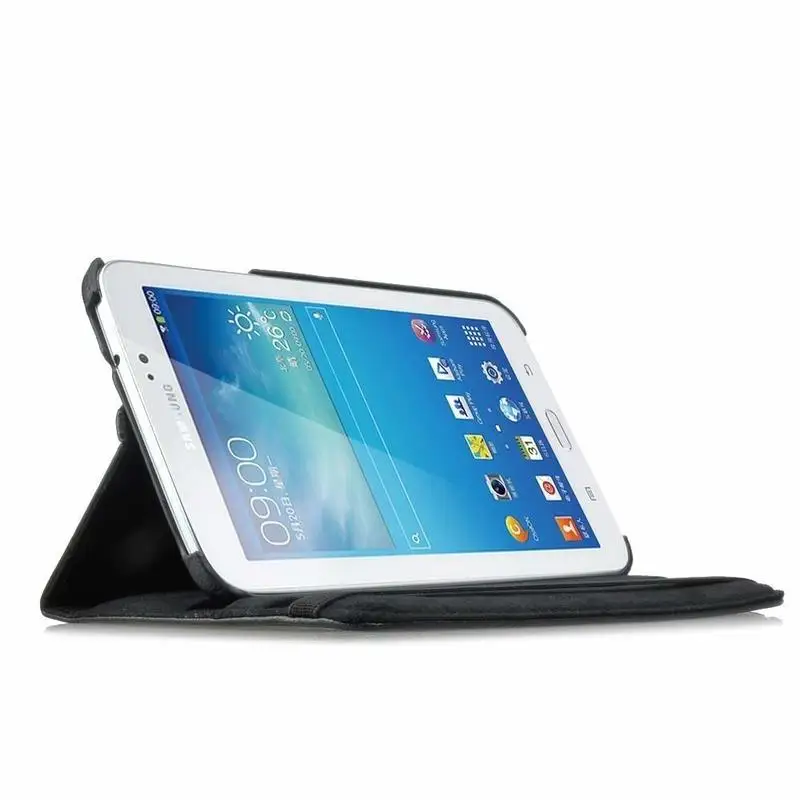 Ｚ   3 8.0 T310 T311 SM-T310 SM-T311 Tab3 8 º ̽ 360 ȸ ø PU  Ŀ funda capa