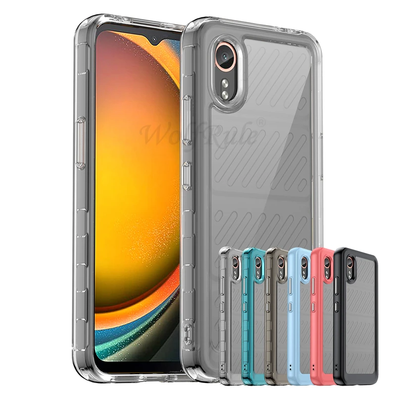 Per Samsung Xcover 7 Custodia Cover Samsung Galaxy Xcover 7 Capas Armor Paraurti Antiurto Colore Trasparente Trasparente Samsung Xcover 7