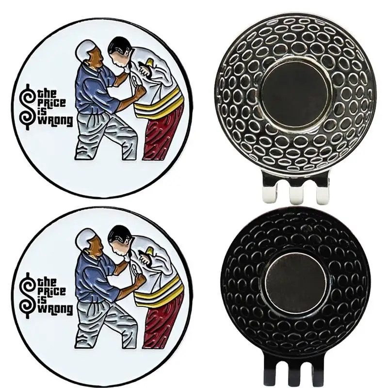 

Зажим для шляпы с магнитным шариком, съемные аксессуары для игры в гольф