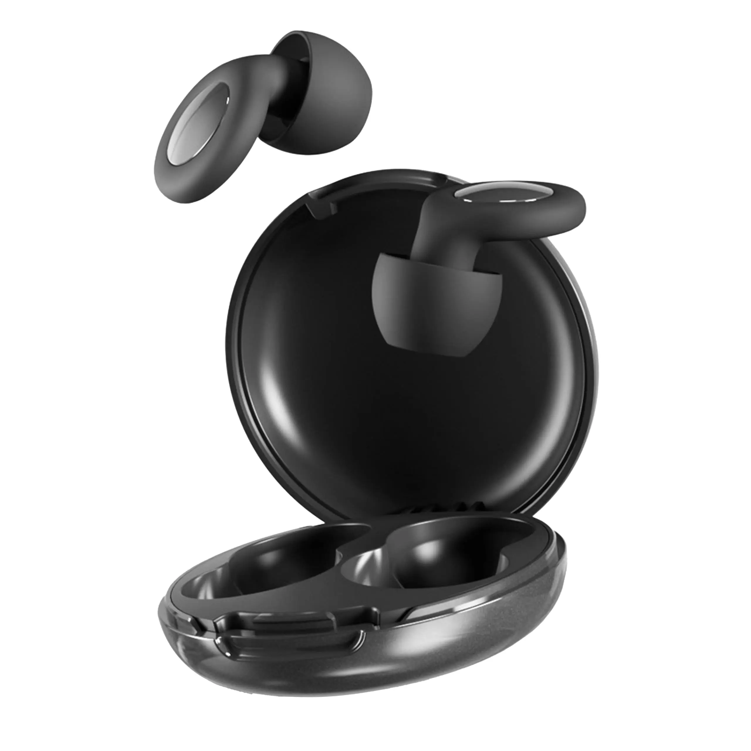 수면 용 실리콘 귀마개 25dB 소음 차단 청력 보호 수면 초점 콘서트 작업 연구를위한 재사용 가능한 귀마개