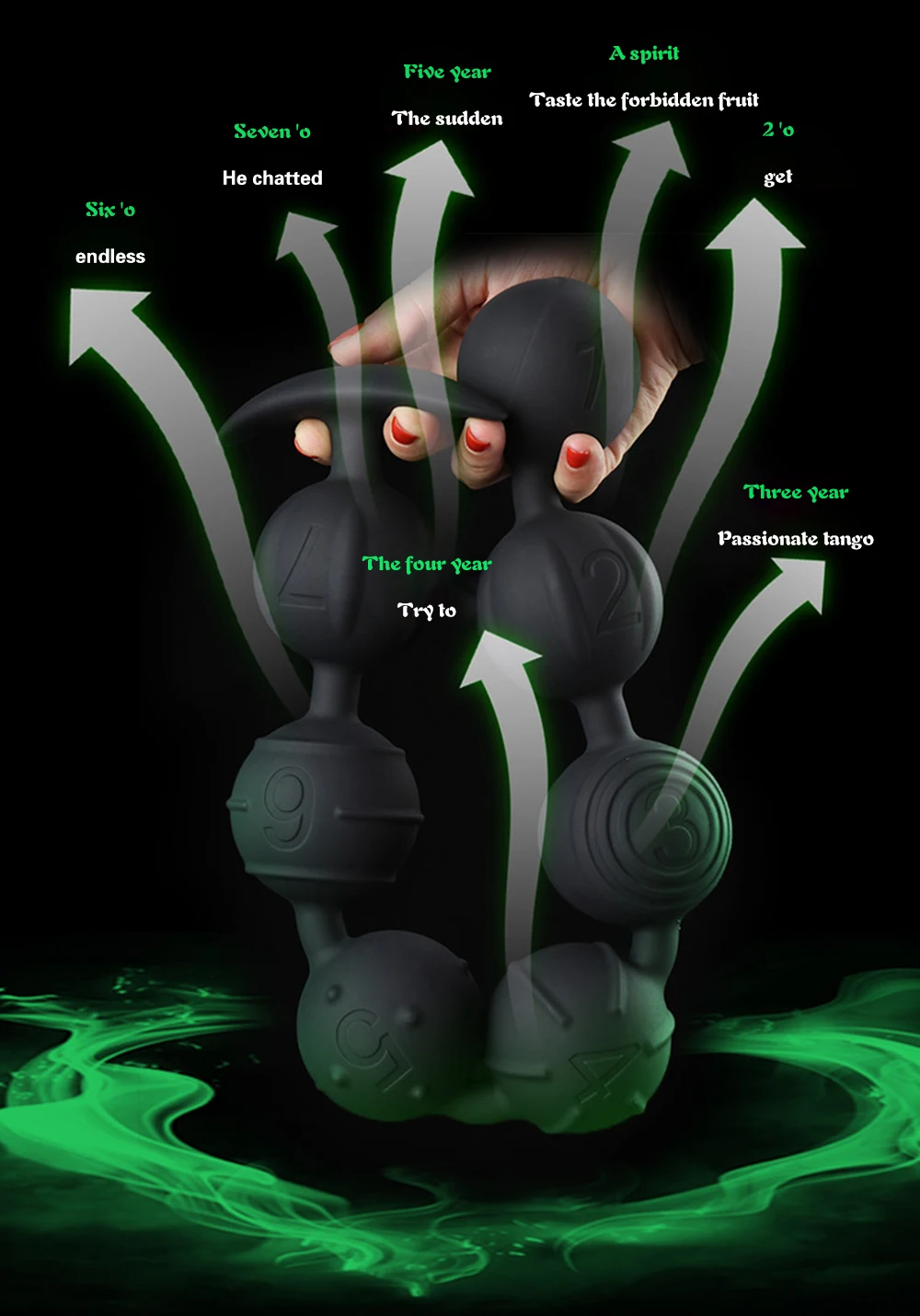 Dilatatore a sfera in silicone morbido anale per donne Coda di volpe Perline ano super lunghe Coda anale Gioco di ruolo Plug anale Mas_voghion.com