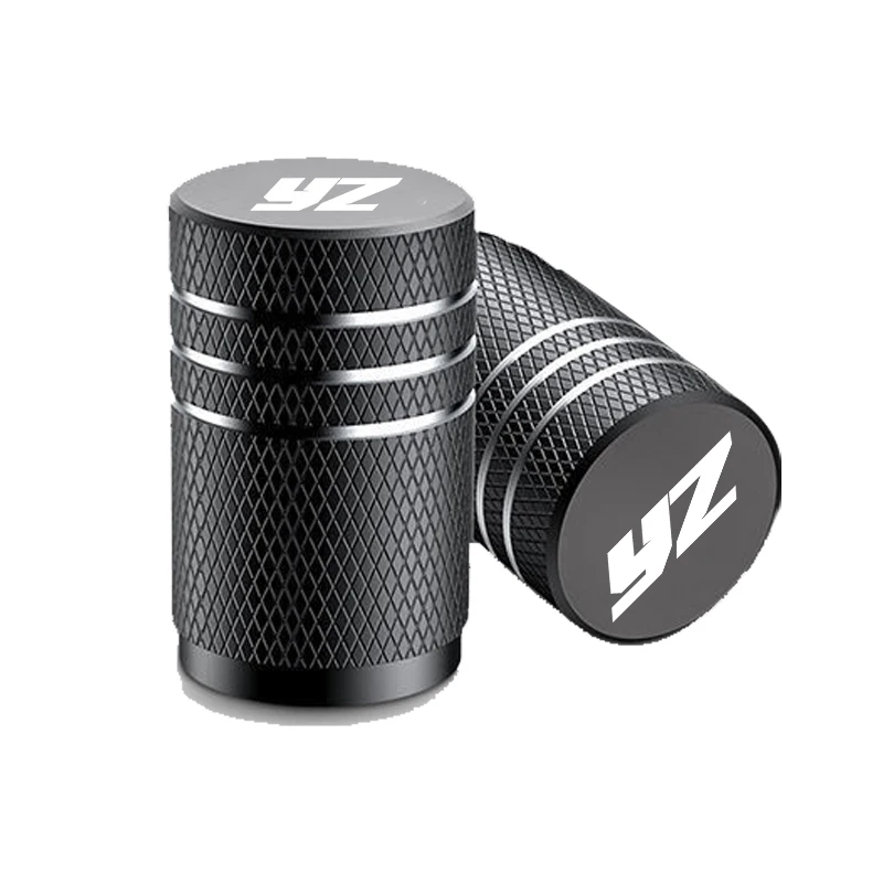 2PCS 알루미늄 오토바이 타이어 밸브 캡 방진 범용 Yamaha YZ 80 85 125 250 426 450 F X FX YZ80 YZ85 YZ125 YZ250