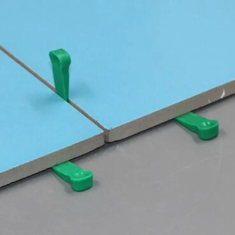 100PCS Reusable 6mm Plastic Tile Wedge Spacer Leveling Clip Floor Locator Wall Ceramic Tiling Laying Nivelador Construction Tool tile spacers tile leveling clips tile leveling tools