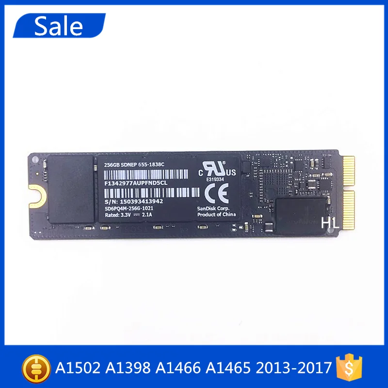 Vendita A1502 A1398 A1465 A1466 128Gb 256Gb 512Gb 1Tb Ssd Per Macbook Air Laptop Scheda Madre 2013-2017 Anno Macbook Pro Ssd