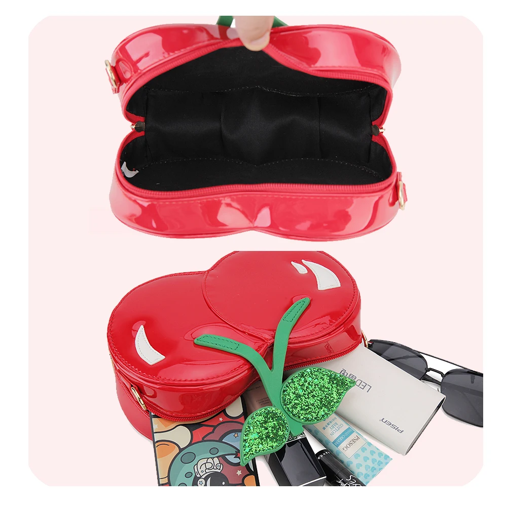 ★KIRSH★ Doodle Cherry Mini Cross Bag Red DSC04274_71f9396d-6ab3-4a19-