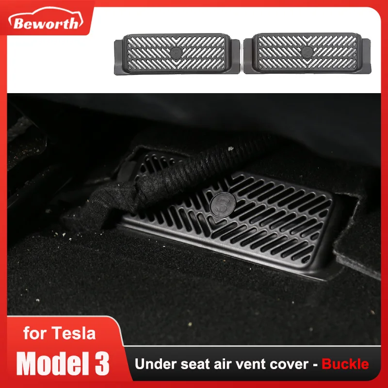 1 Pair Of Vent Covers Dust Proof Protective Cover For Tesla Model 3 Highland  2024 Interior Decoration Retrofit Accessory - AliExpress