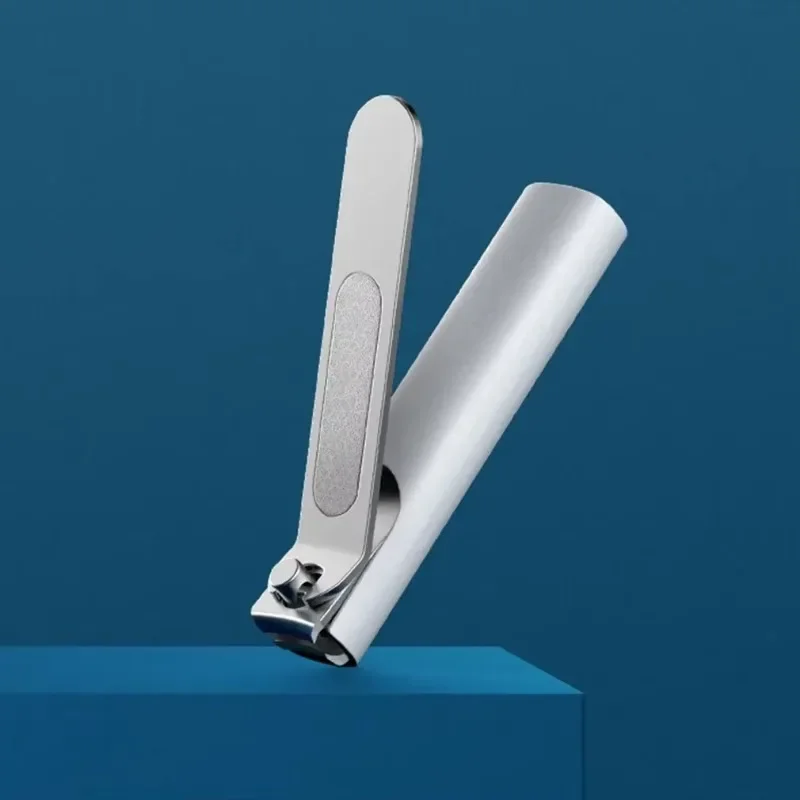 Stainless Steel Nail Clippers with Anti-splash Cover Trimmer electric nail clipper