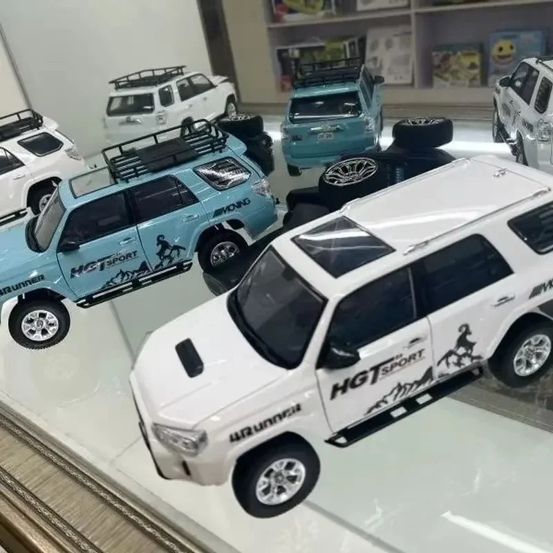 1/18henglong 4runner High Simulation Electric Model 2.4g Remote Control Four-Wheel Drive Light And Sound Effects Adult Kid Gift 4