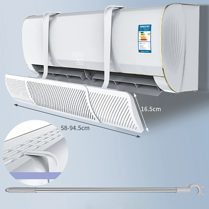 

Ударопрочный дефлектор для ветрового стекла без отверстий для кондиционеров, выдвижной