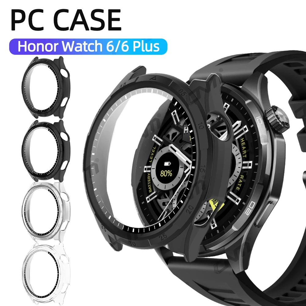 Durable Tempered Glass Screen Protector & Hard PC Bumper Cover