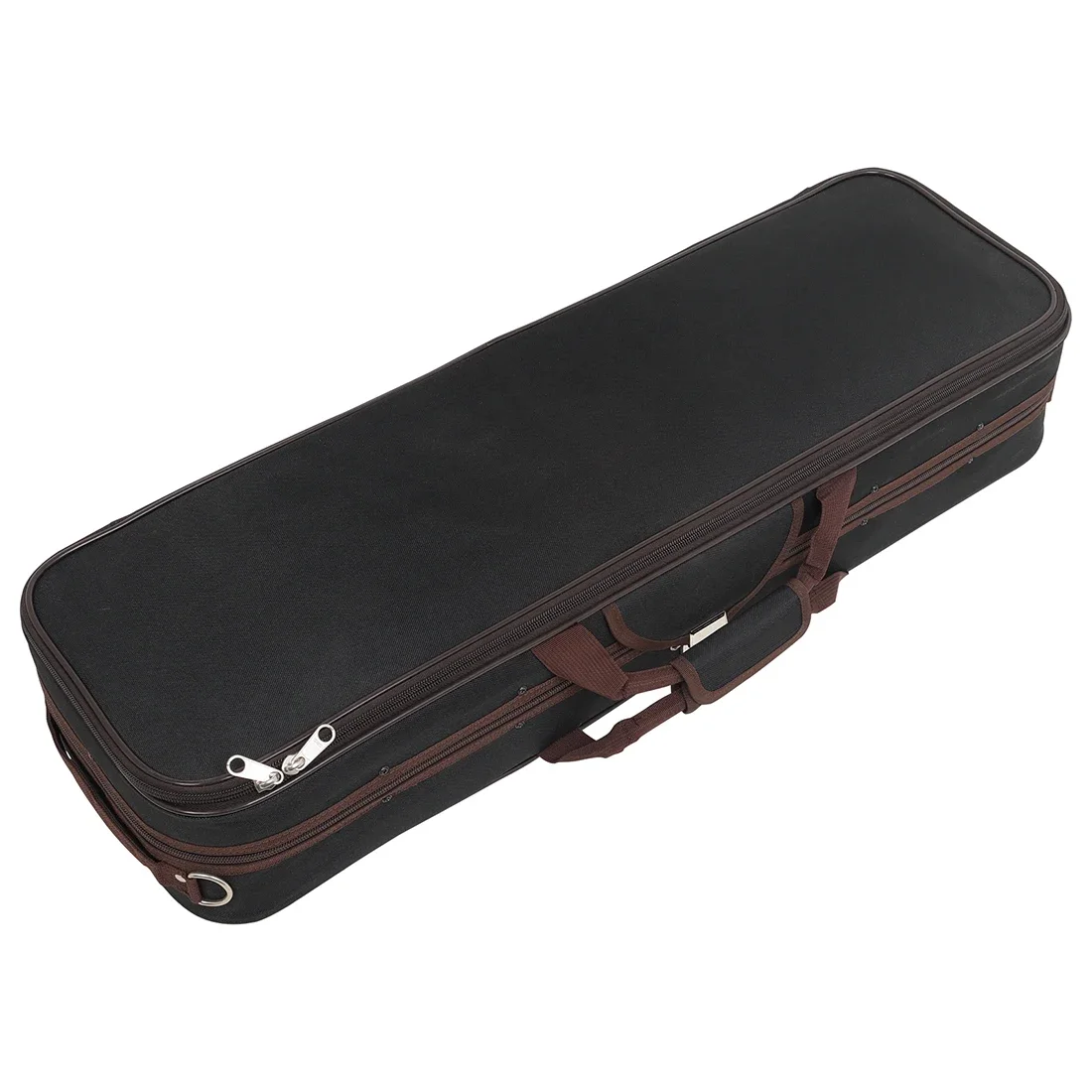 4/4 Violin Case Square Box Oxford Brown Violino Case High