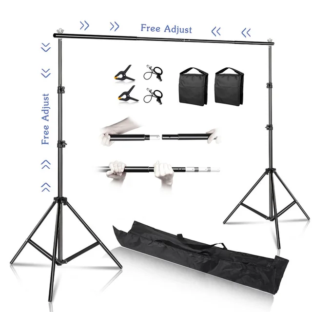 Telescopic Photography Background Stand – Studio & Party Use 1