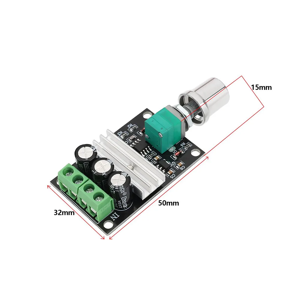 5Pcs Model Railway Speed Controller For PWM DC Motor Speed Controllers 6V-28V 3A Accepts 6V, 12V, 24V, And 28V Inputs