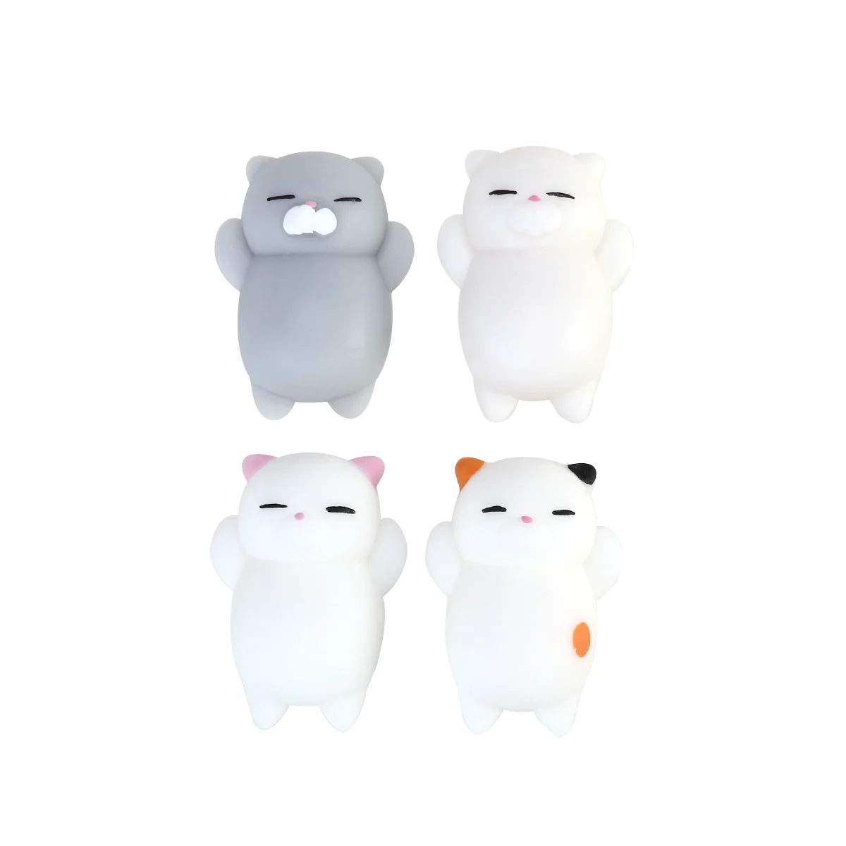 

4 Pcs Anti-depression Toy Toys for Kids Slow Rising Buns Animal Anti-anxiety