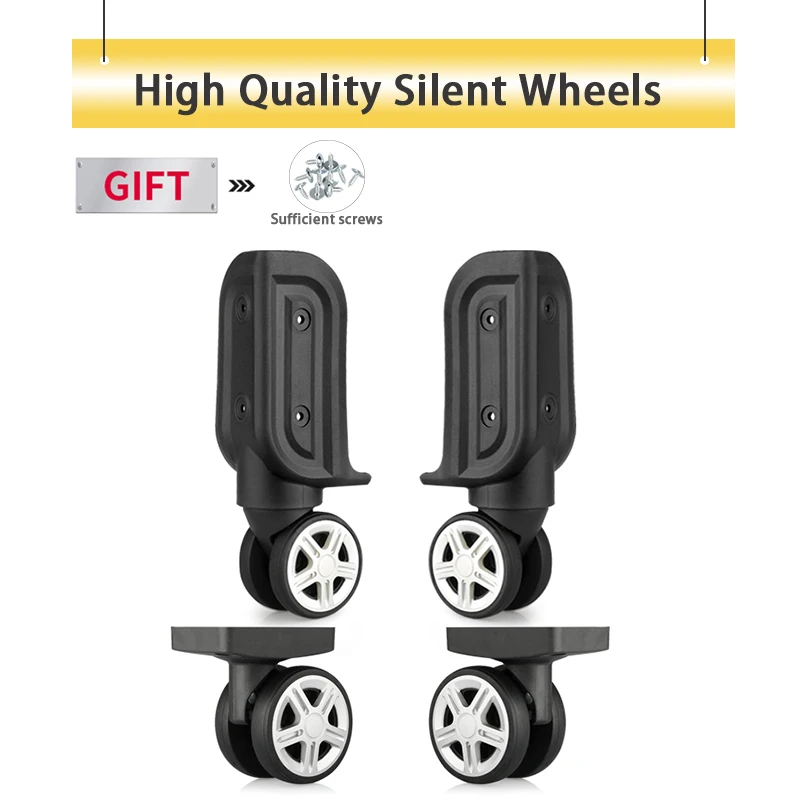 

Trolley Case Wheel Luggage Replacement Pulley Cloth Box Accessories Travel Luggage Repair Manual Rotating Wear-resistant Casters