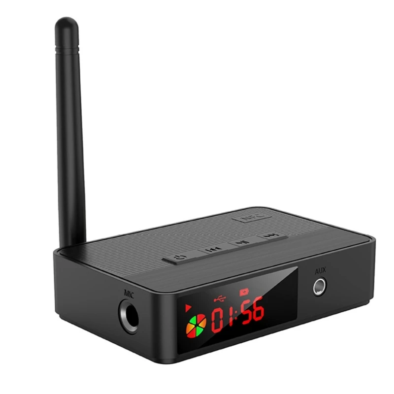 

Wireless Audios Adapter Bluetoothcompatible5.3 Receiver 2.4Ghz AUX for Stereos System Speaker 3.5mmHeadset Adapter