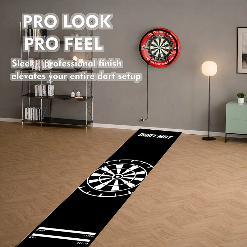 VIKAMA Dart Mat Indoor Home Dart Training Mat Bar Dart Room Non-Slip ...