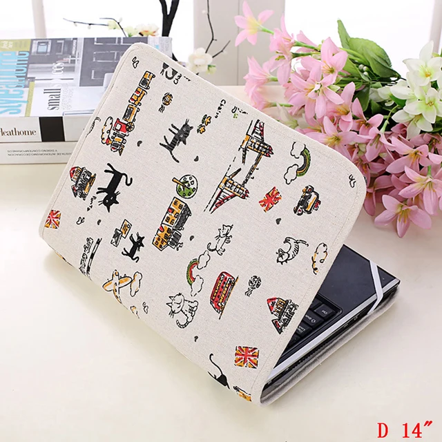 Étui pour ordinateur portable Apple Macbook universel pour ordinateur portable, pochette en coton, housse pour ordinateur portable 14 15.6 15 pouces 1