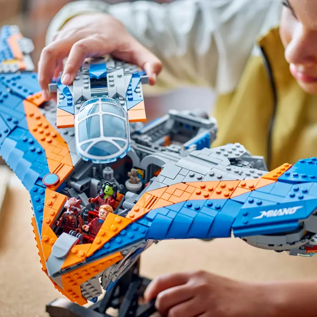 Nave espacial super-heróis Lego-maravilha, 76286 - AliExpress