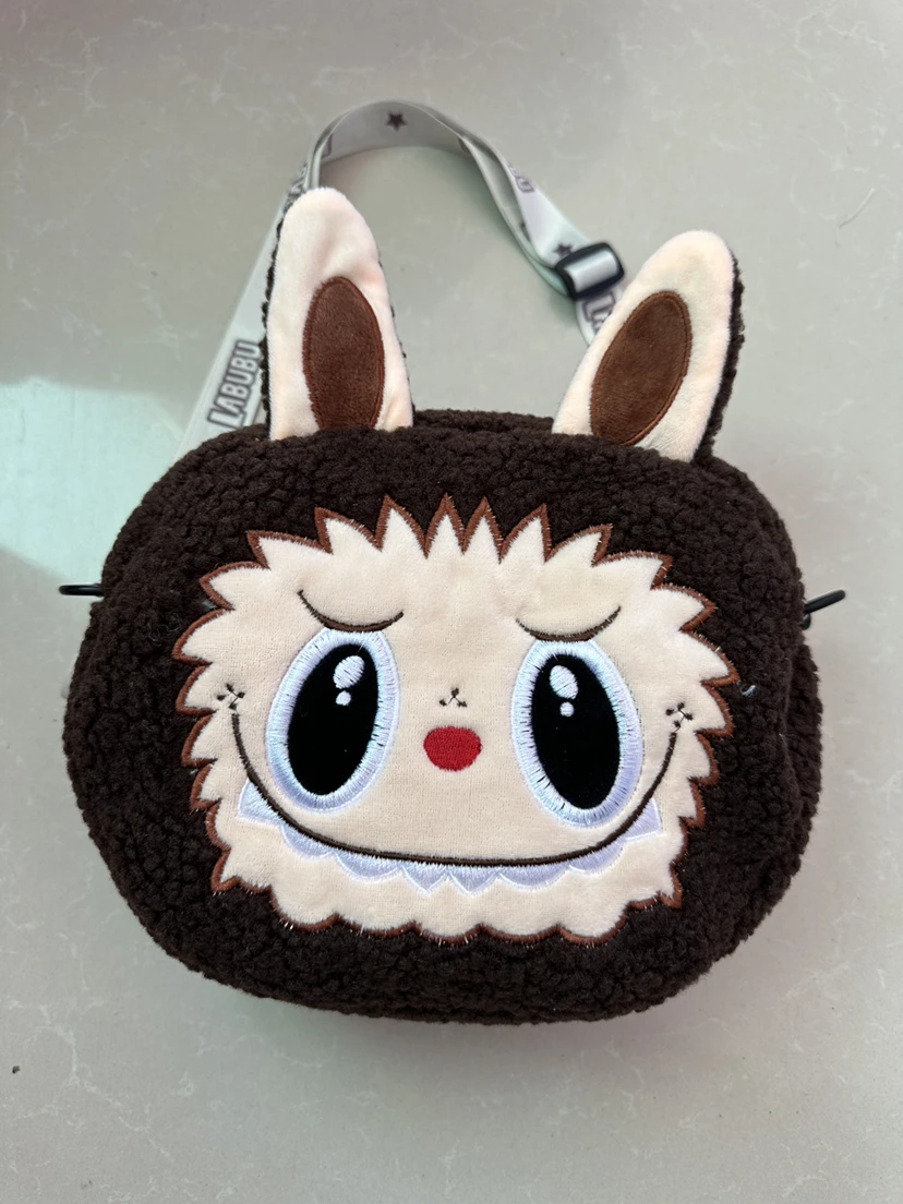 labubu City Park Limited Crossbody Bag Plush Wallet Mobile Ladies Card Love Cartoon Shoulder Bag Handbag Girl Gift