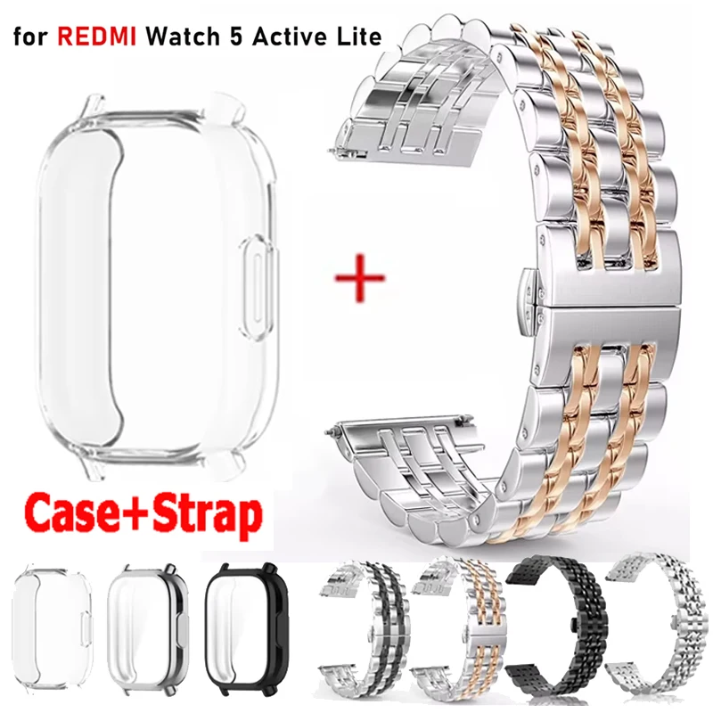 Stainless Steel Strap and TPU Case Bracelet