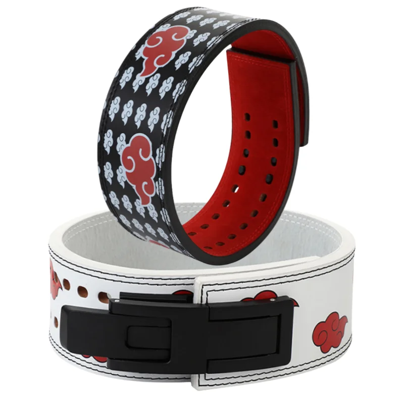 

Gym Weightlifting Belt with Lever Buckle Real Cowhide Powerlifting Belt for Men & Women Fitness Workout Belt for Deadlift Squat