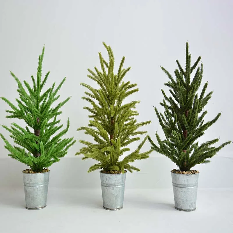 

42cm Artificial Christmas Tree New Year's Decor Flowers Home Table Decoration