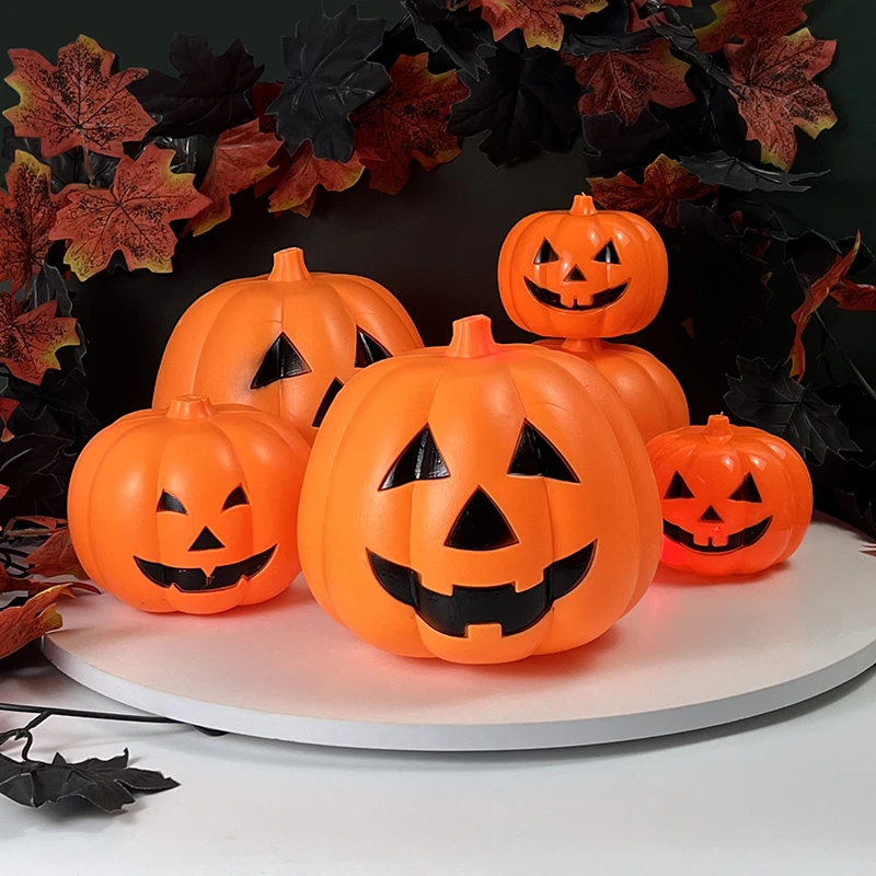 

Halloween Pumpkin LED Light Creative Lantern Lamp Home Props Pumpkin Decoration Halloween Party Bar Horror Pumpkin Toys Supplies