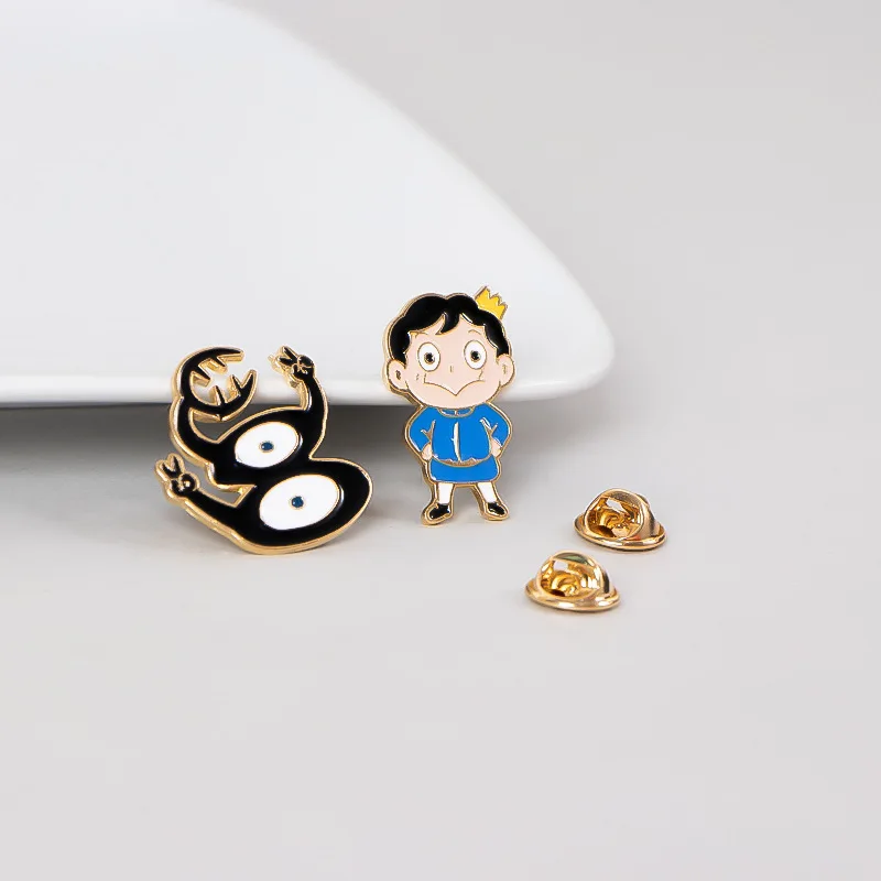 BOJJI & KAGE Hard Enamel Pins Fanart From Ranking of Kings 