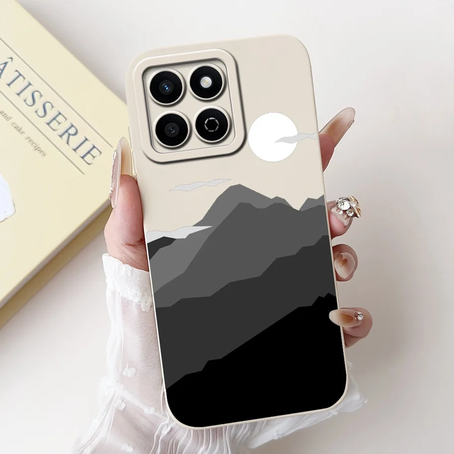 Shockproof Fashion Bowknot Marble Soft Liquid Silicone Case