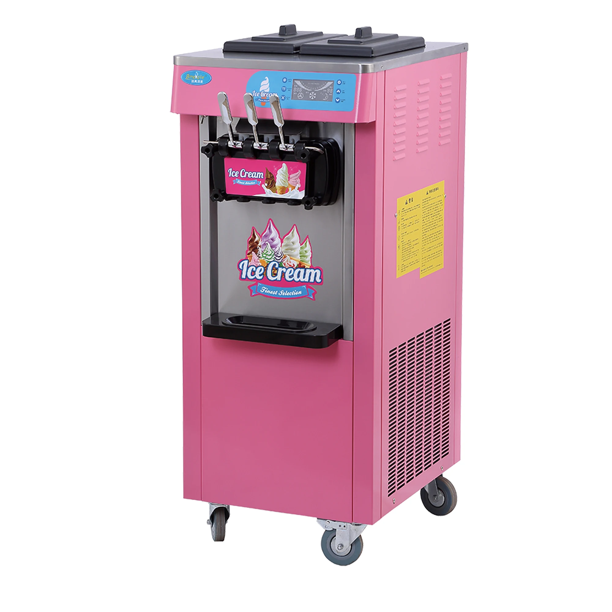 

Coffee shop Professional Ice Cream Maker Manufacturer Commercial Soft Serve Ice Cream Making Machine