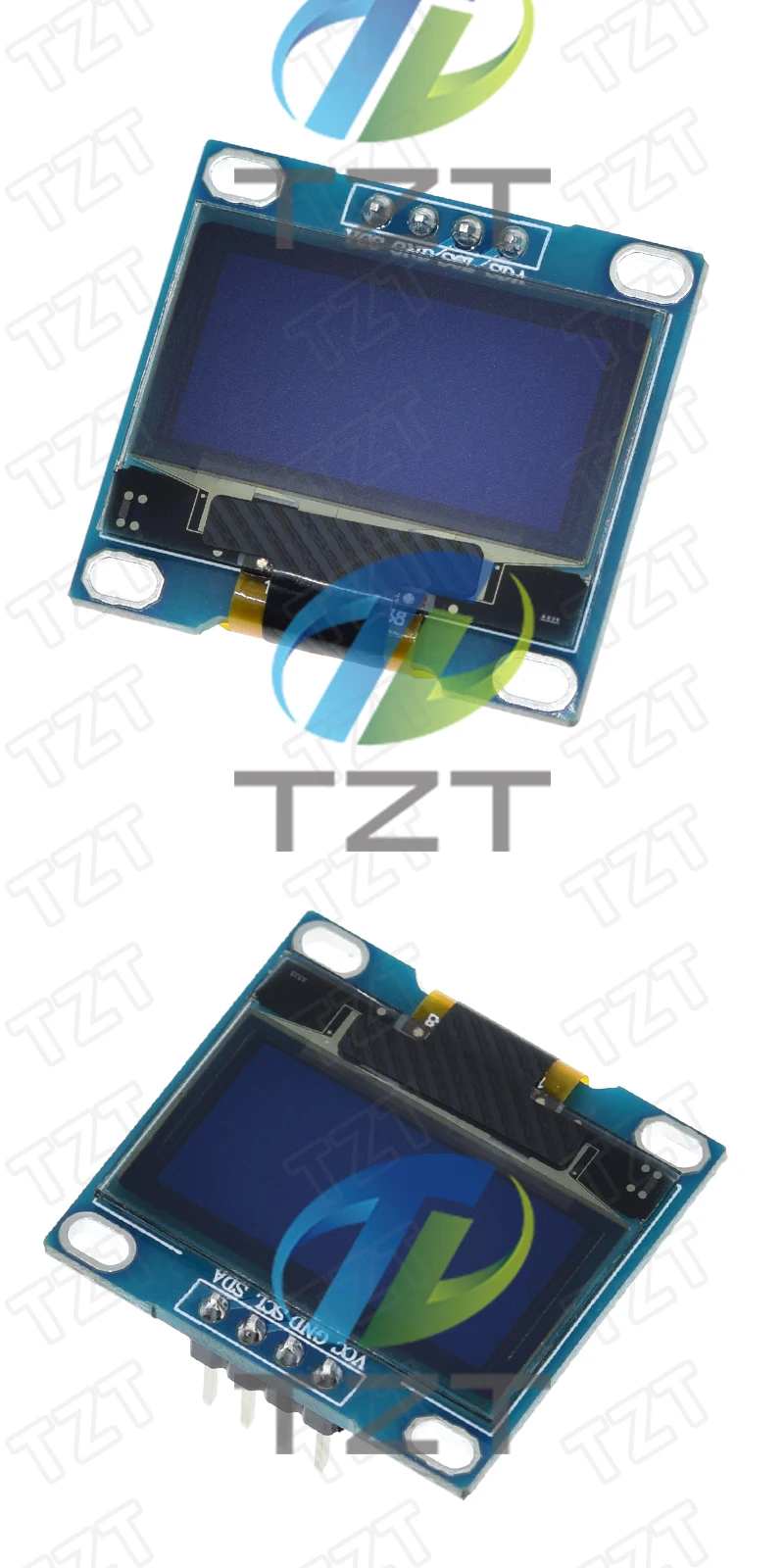 0,96 Zoll oled IIC Serielles weißes OLED-Anzeigemodul 128 x 64 I2C SSD1306 12864 LCD-Bildschirmplatine GND VDD SCK SDA für Arduino – Detail 12