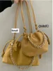 New Women's Cloud Bag Drawstring Hobos Bag Crossbody Bag Real Leather One Shoulder Bag Casual Bucket Bag 3