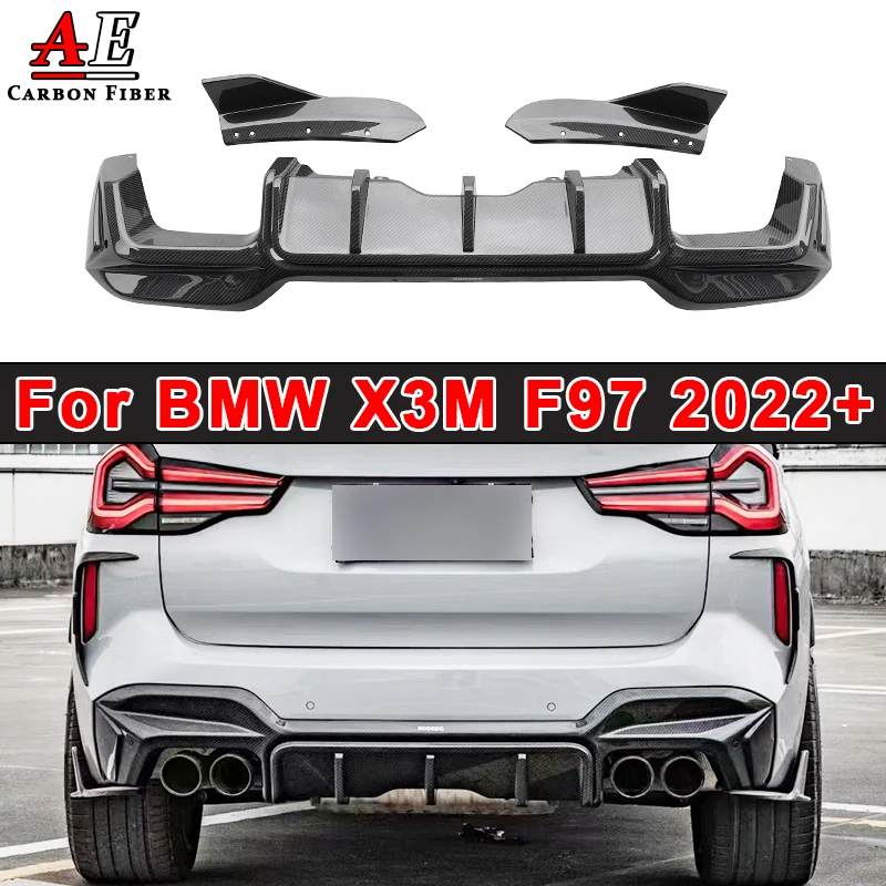 

Диффузор для заднего бампера BMW X3M F97 2022 +