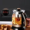 Portable Water Kettle Health Glass Kettle 1.2L Tea Maker Electric Teapot Insulation Electric Water Cooker Water Boiling Pot 220v 2