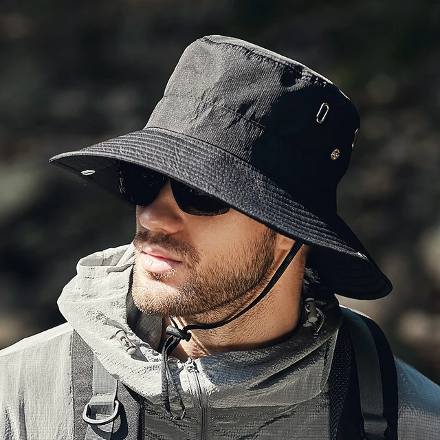 Sombrero de pescador para hombre, gorra de pescador, sombrilla de