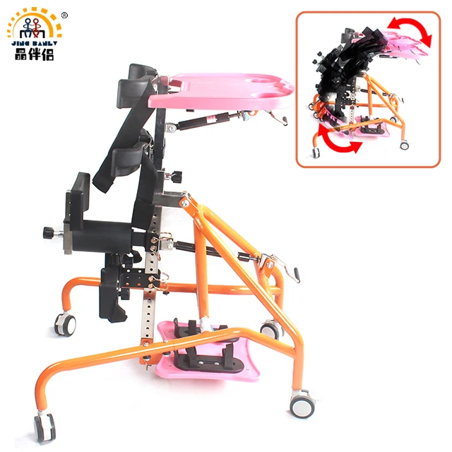 Pediatric Standing Frame Rehabilitation equipment for standing exercises in children with cerebral palsy Support Customization 6