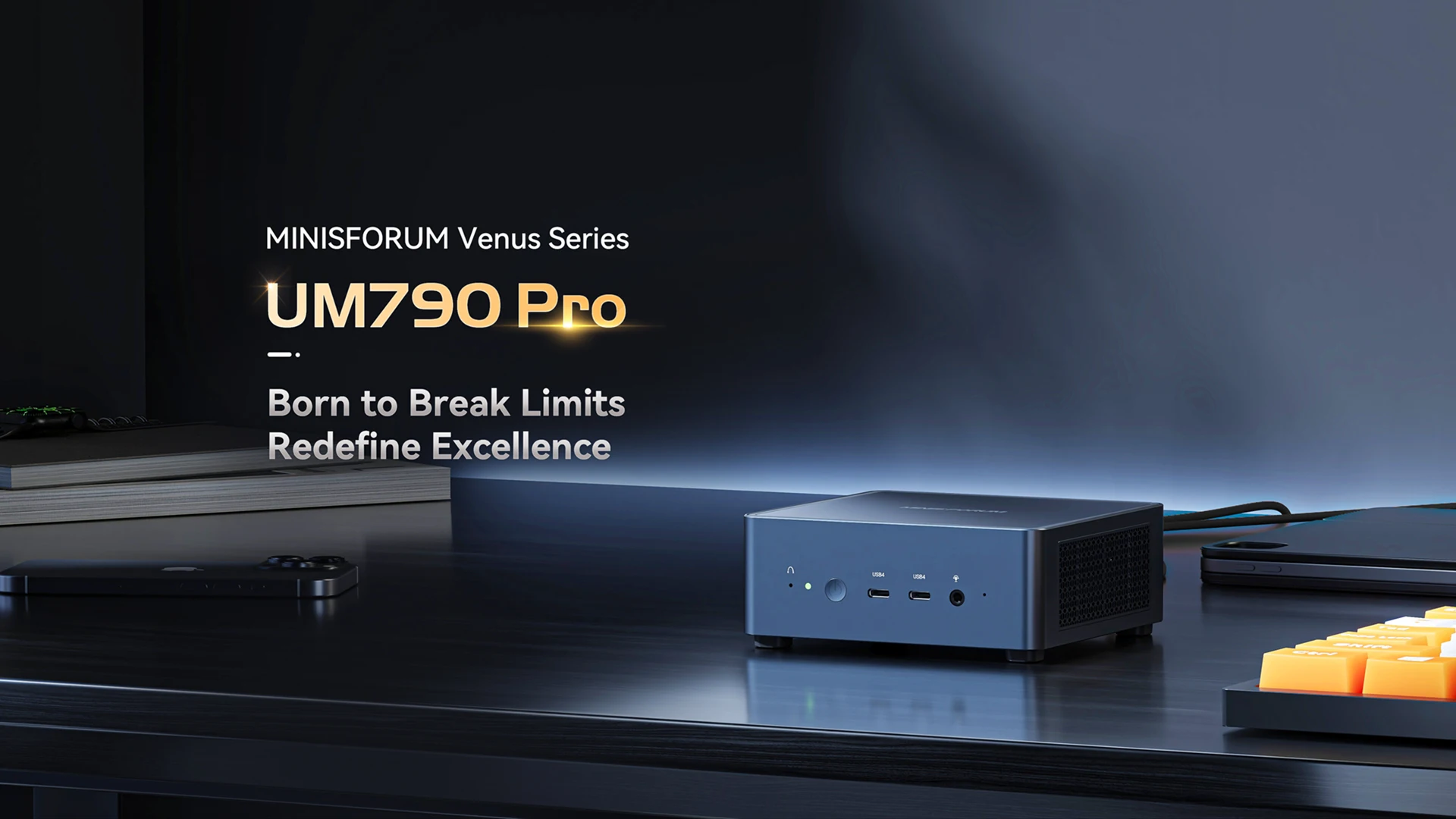 MINISFORUM UM790 Pro Ryzen 9 7940HS Mini PC Windows 11 Pro