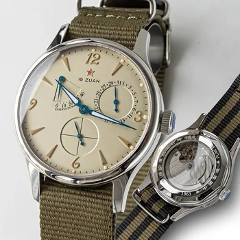 1963 Pilot Automatic Watch – 40mm Retro Mechanical with Sapphire Crystal 1