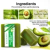 Aloe Brightening Soap Bar, Reduce Dark Spots, Sun Spots, Acne, Oil Control, Clean Stains, Exfoliation, For Face and Body 5
