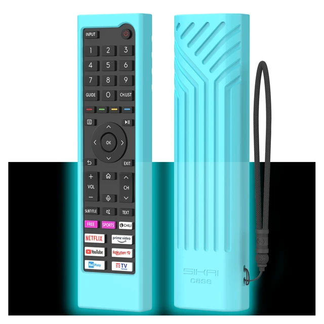 Remote Control Case for Hisense Smart TV QLED Voice ERF3J80H ERF3B80H