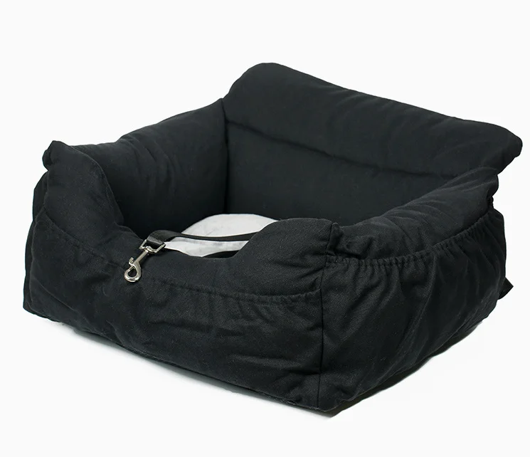 Goodluckpet portable travel dog car seat cover with storage pocket
