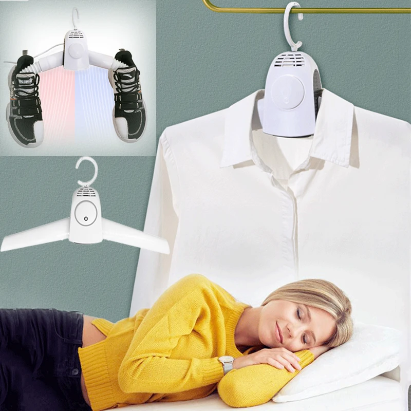 Space-saving Hangers For Home, Dorm And Travel - Foldable Drying